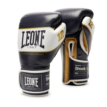 Gants de boxe Leone1947 en cuir synthétique Shock X