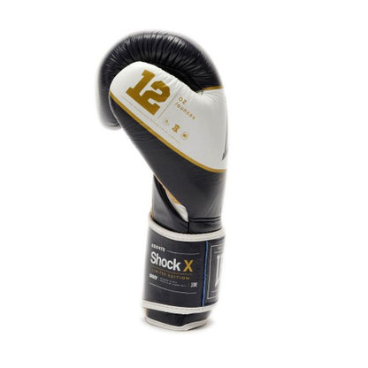 Gants de boxe Leone1947 en cuir synthétique Shock X