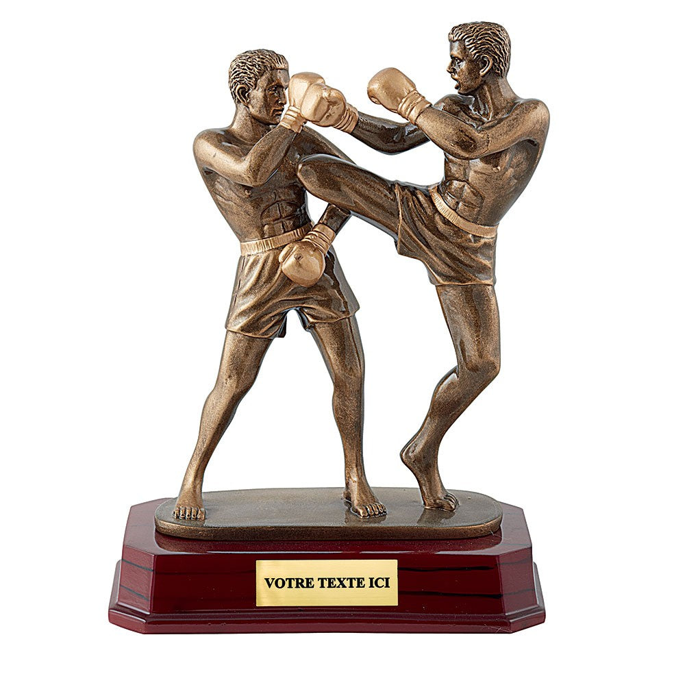 Trophée en résine BOXE