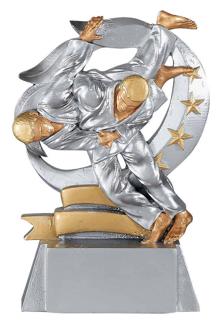 Trophée en résine Judo