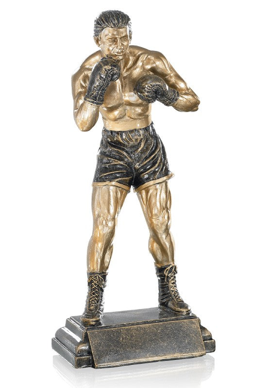 Trophée résine Boxeur
