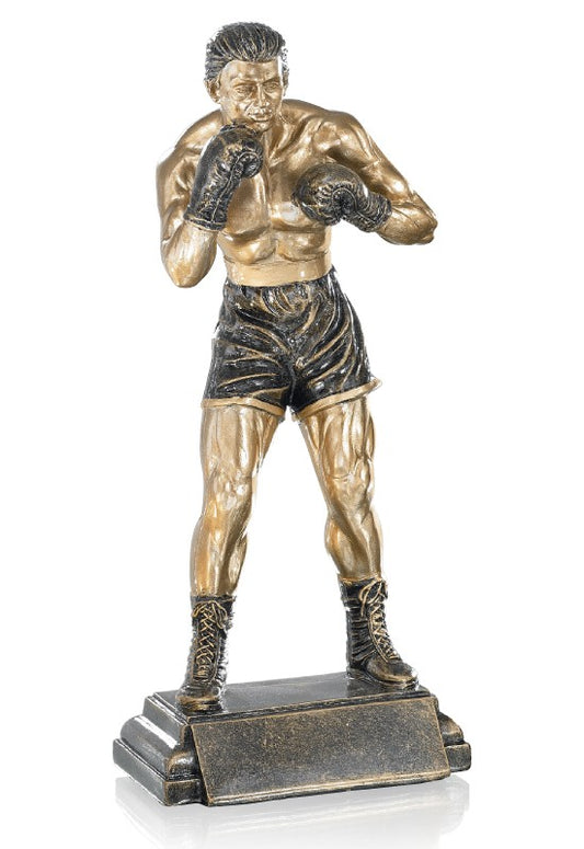 Trophée résine Boxeur