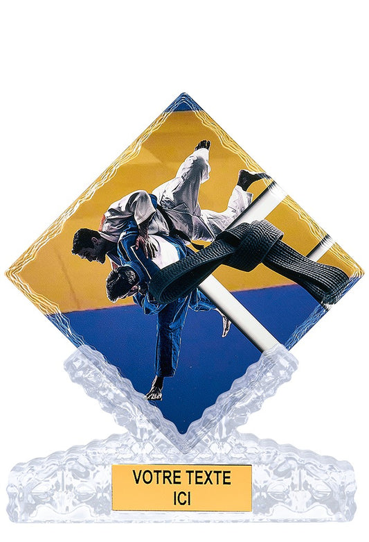 Trophée céramique judo