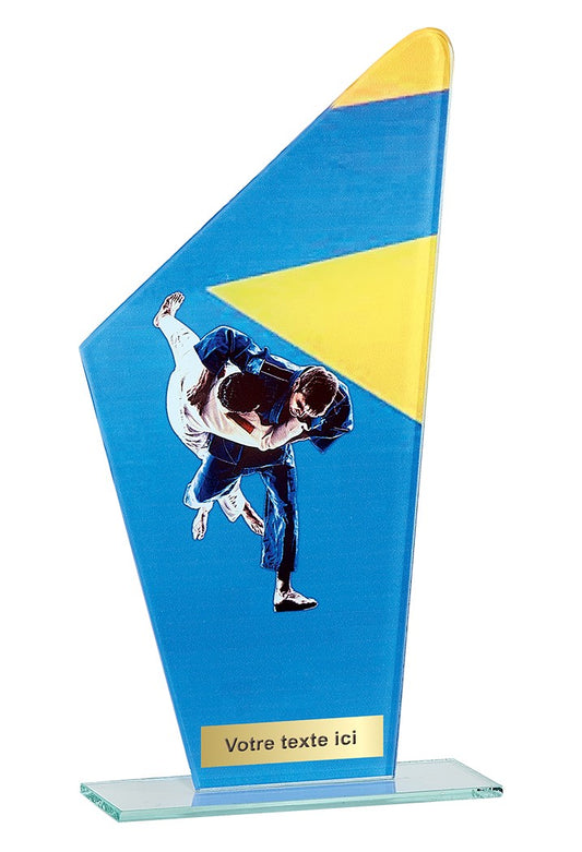 Trophée verre judo