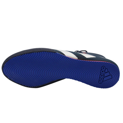 Chaussures de Boxe Adidas BOX HOG 4 Bleu