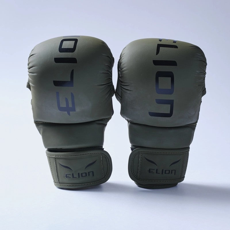Gants MMA ELION Super Sparring - Kaki/Noir