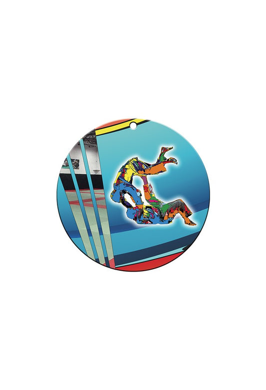 Médaille céramique judo