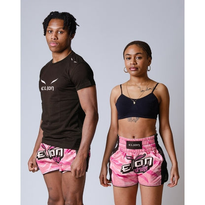 Short de Boxe Thaï ELION Raja - Rose