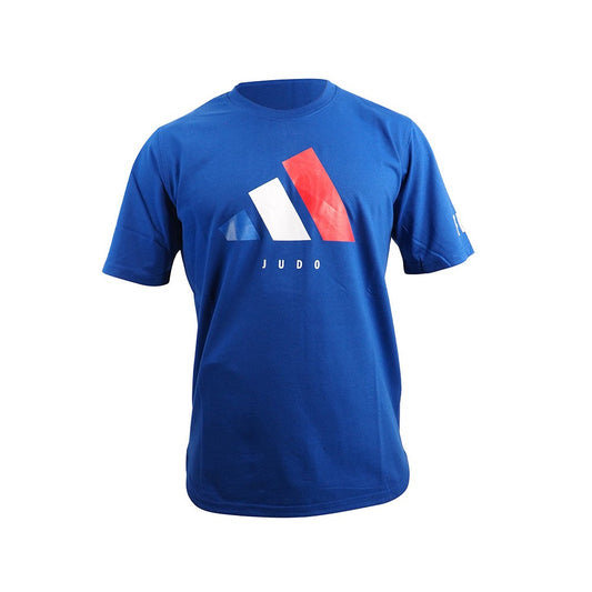 T-Shirt JUDO Adidas Bleu