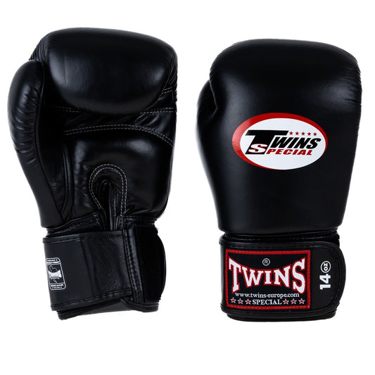 Gants TWINS Cuir V2 noir