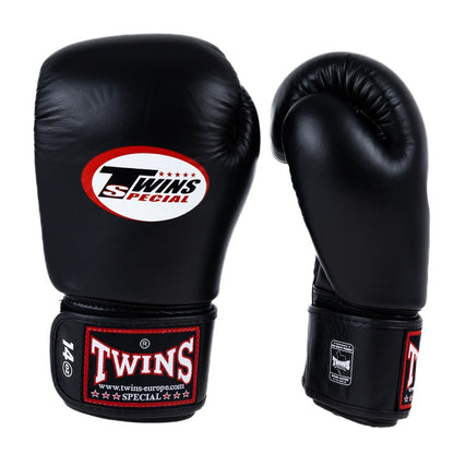 Gants TWINS Cuir V2 noir