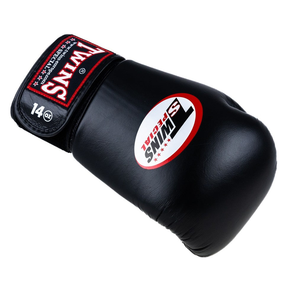 Gants TWINS Cuir V2 noir