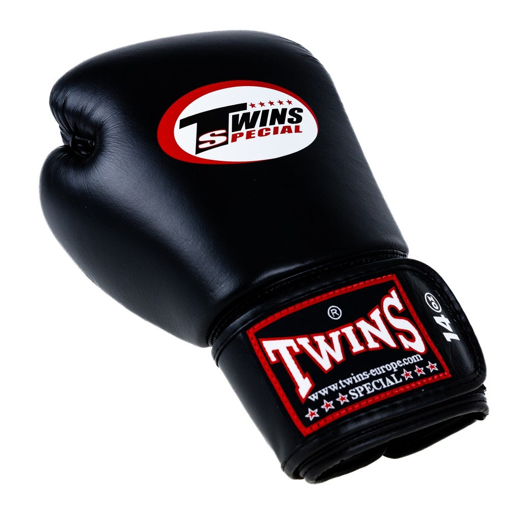 Gants TWINS Cuir V2 noir