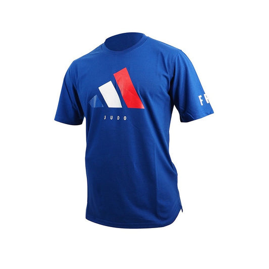 T-Shirt Adidas Tech-Line JUDO Bleu