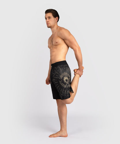 Short de Combat pour Hommes Venum Santa Muerte 5.0 - Noir Profond/Or