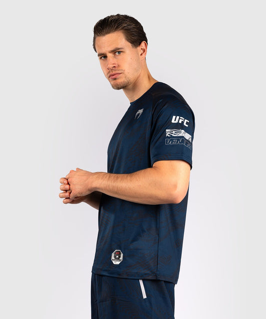 T-Shirt Dry-Tech UFC Fusion Venum Fight Week - Bleu océan