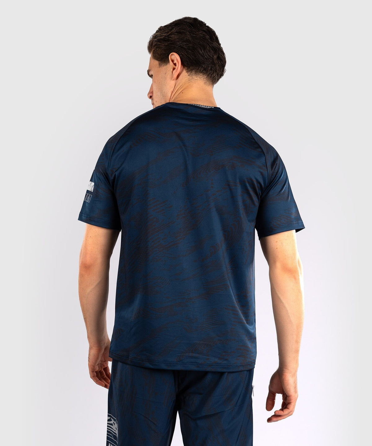 T-Shirt Dry-Tech UFC Fusion Venum Fight Week - Bleu océan