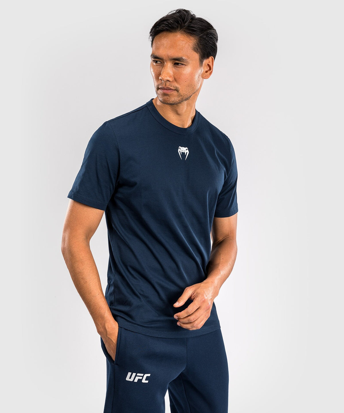 T-shirt UFC Fusion by Venum Authentic Fight Week- Bleu Océanique
