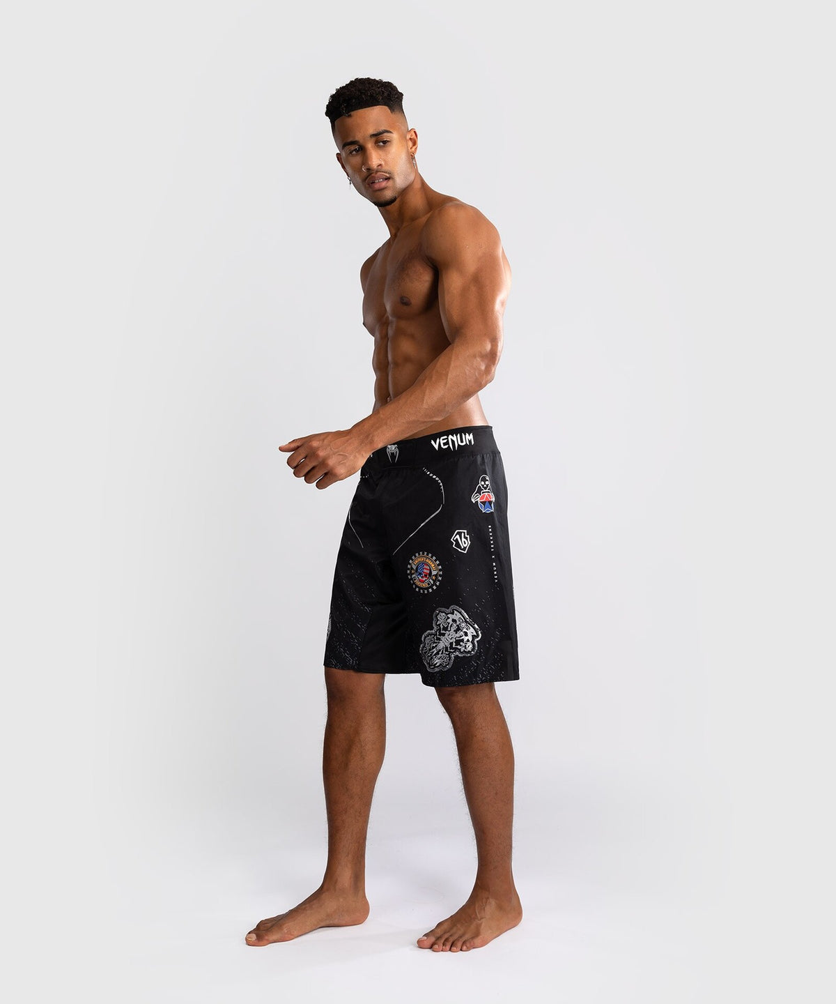 Short de combat Venum x Tekken 8 - Paul Phoenix - Noir