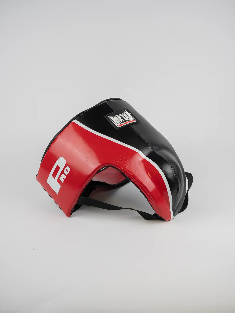 Coquille professionnelle Club-line Métal Boxe - Rouge/Noir