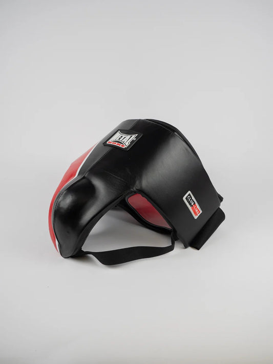 Coquille professionnelle Club-line Métal Boxe - Rouge/Noir