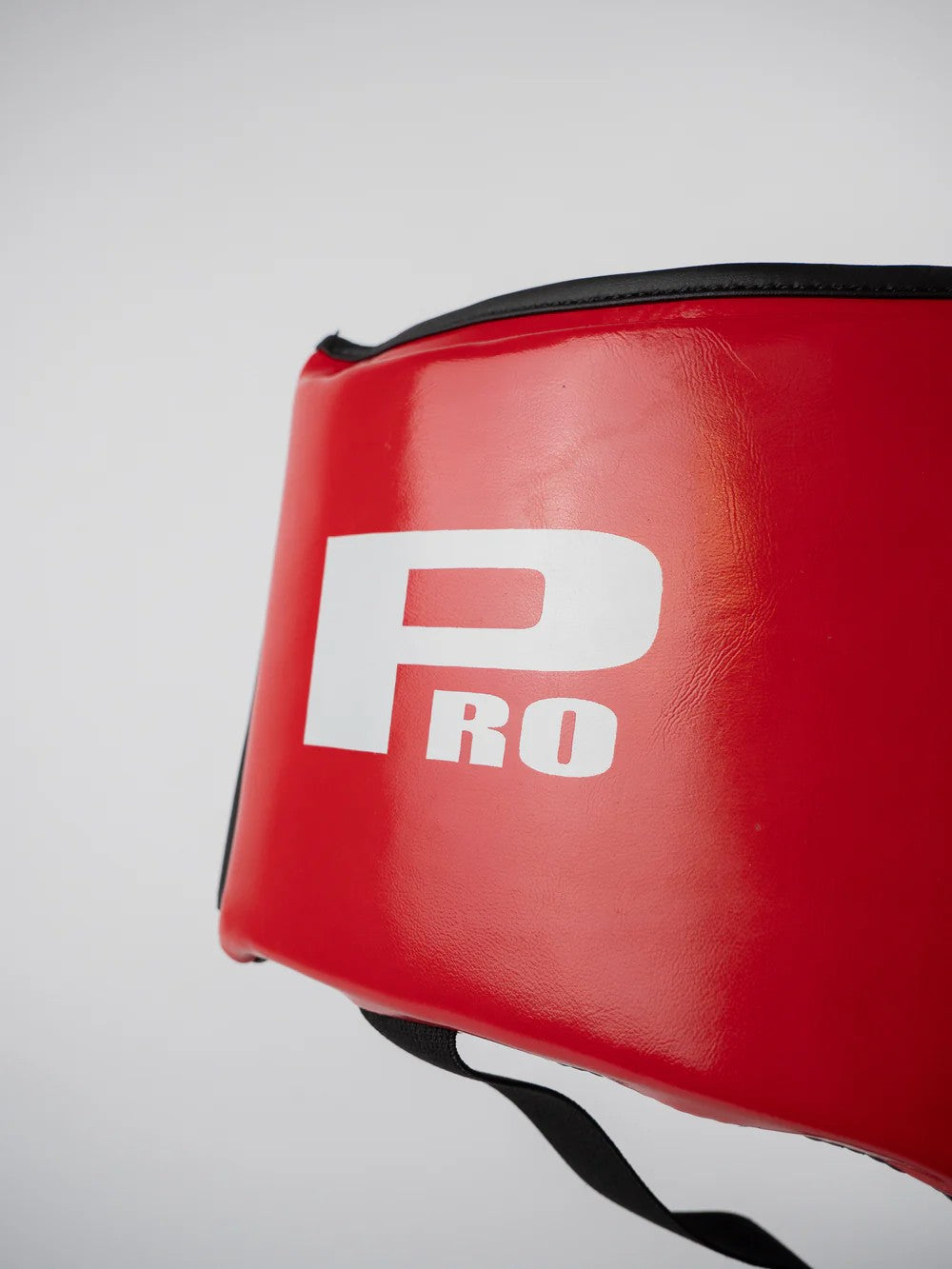Coquille professionnelle Club-line Métal Boxe - Rouge/Noir