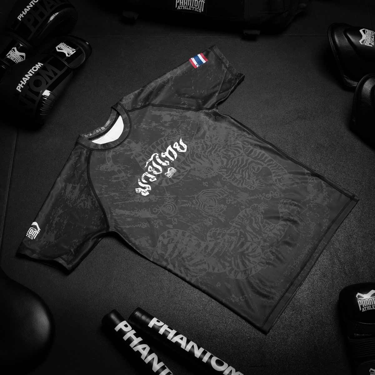 Rashguard evo muay thai - noir