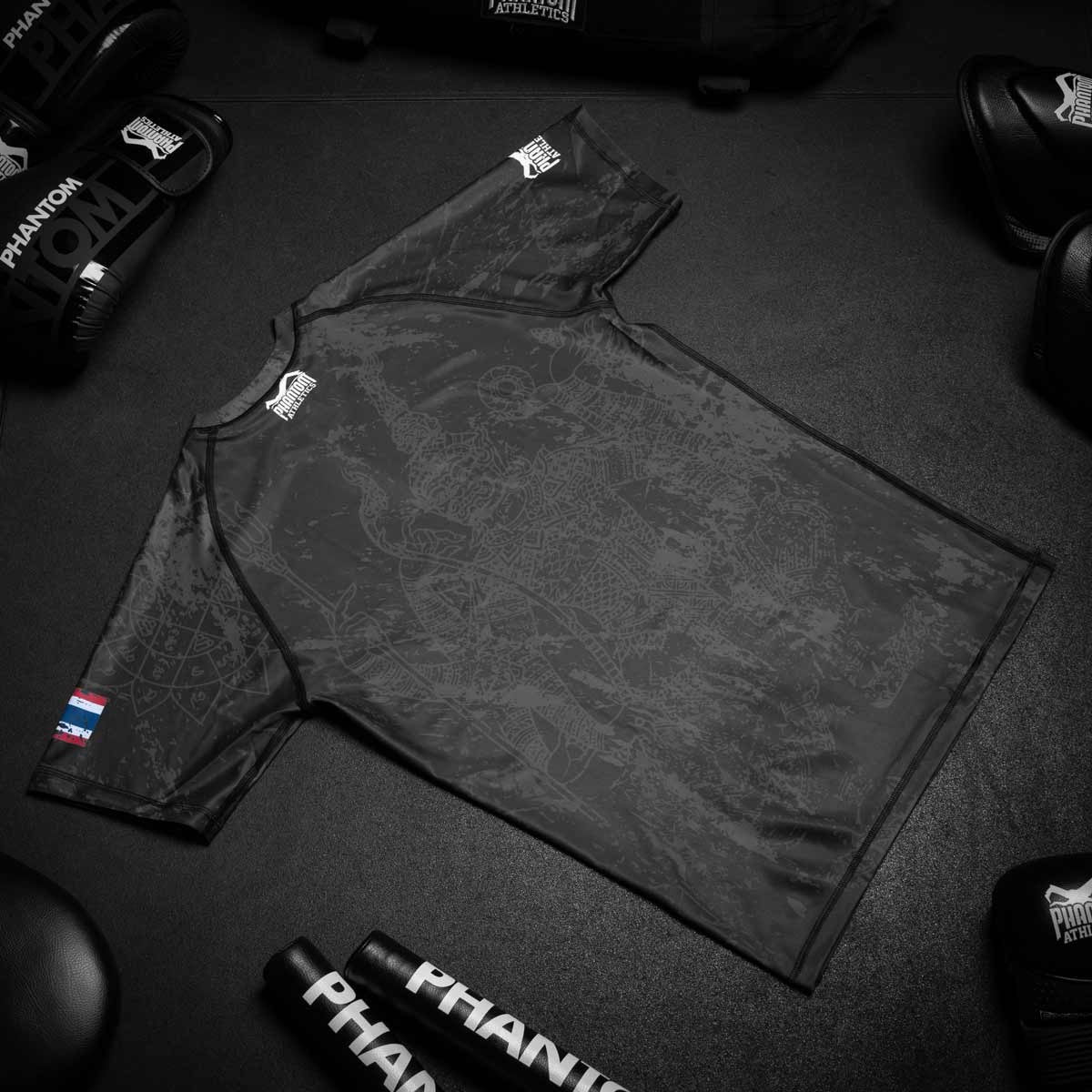 Rashguard evo muay thai - noir
