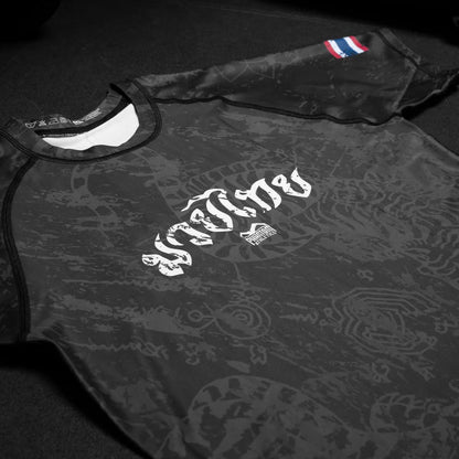 Rashguard evo muay thai - noir