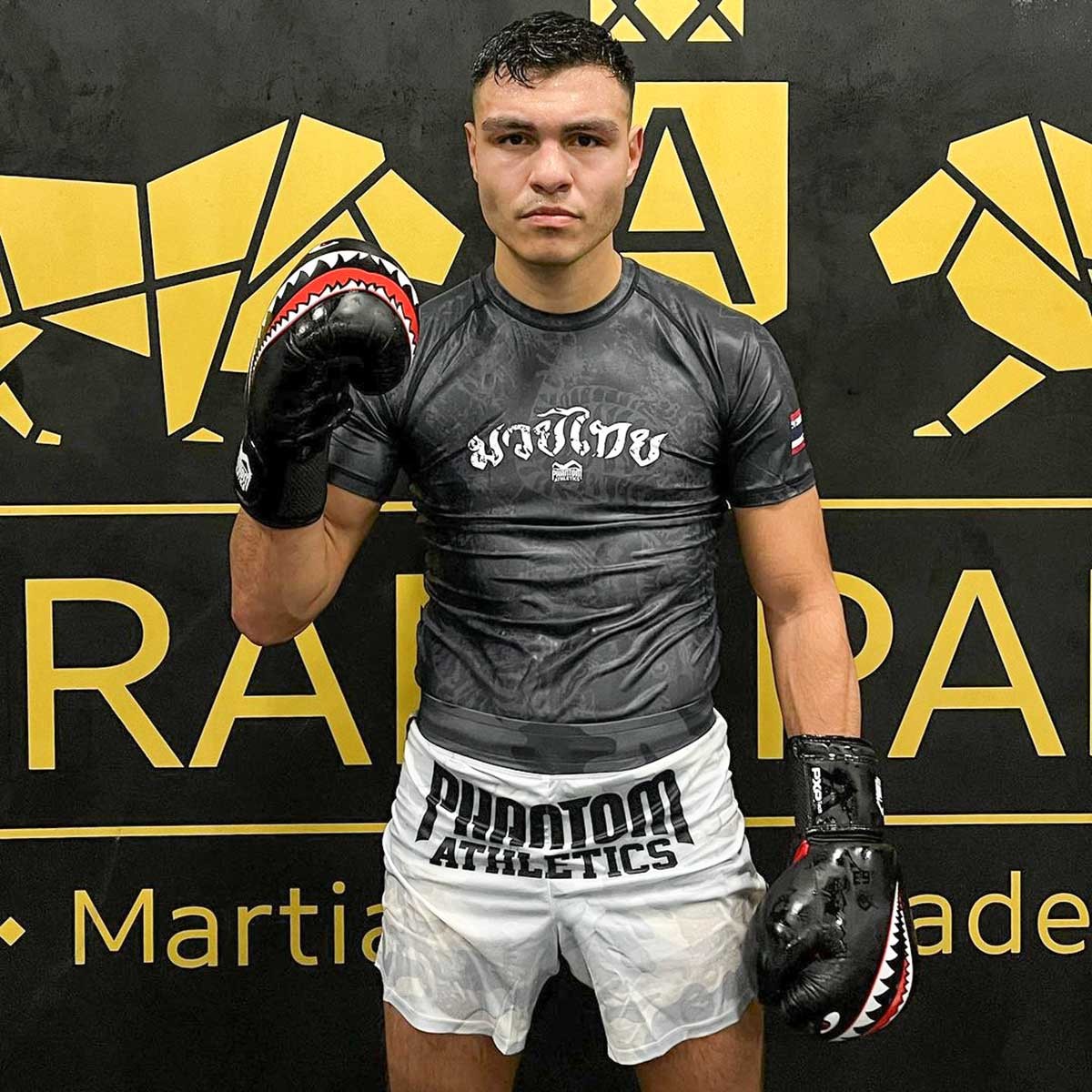Rashguard evo muay thai - noir