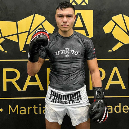 Rashguard evo muay thai - noir