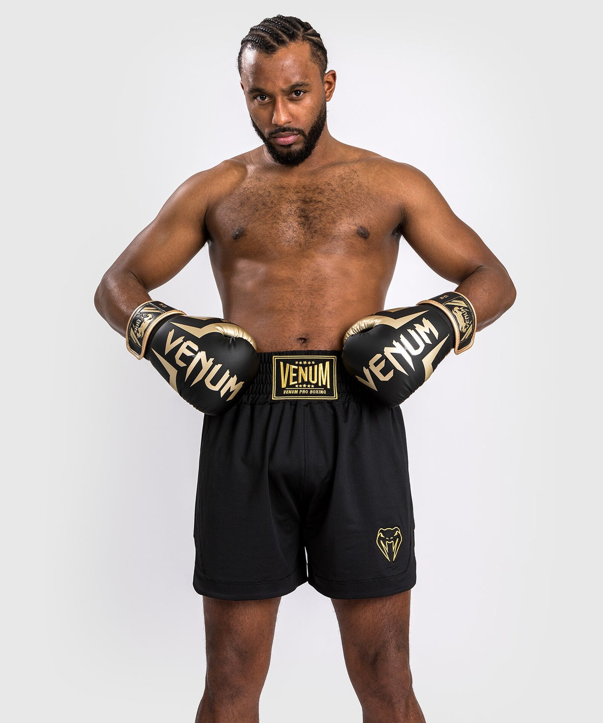 Short de boxe Venum Classic - Noir/Or