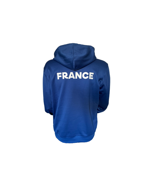 Sweat Adidas Tech France judo - Blau/Blanc