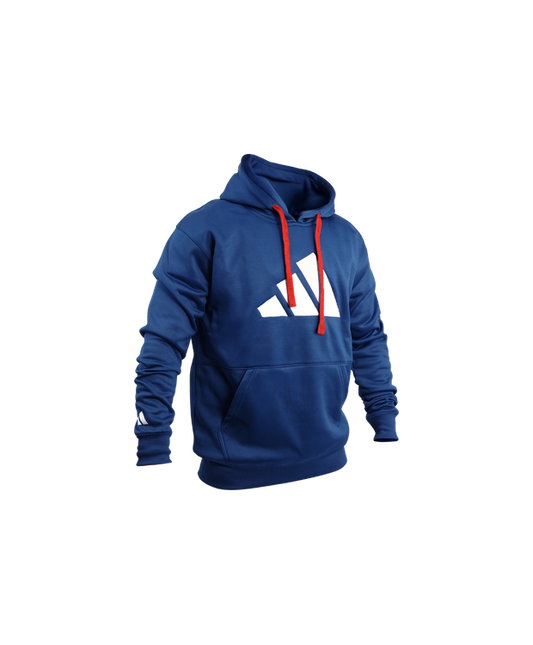 Sweat Adidas Tech France judo - Blau/Blanc