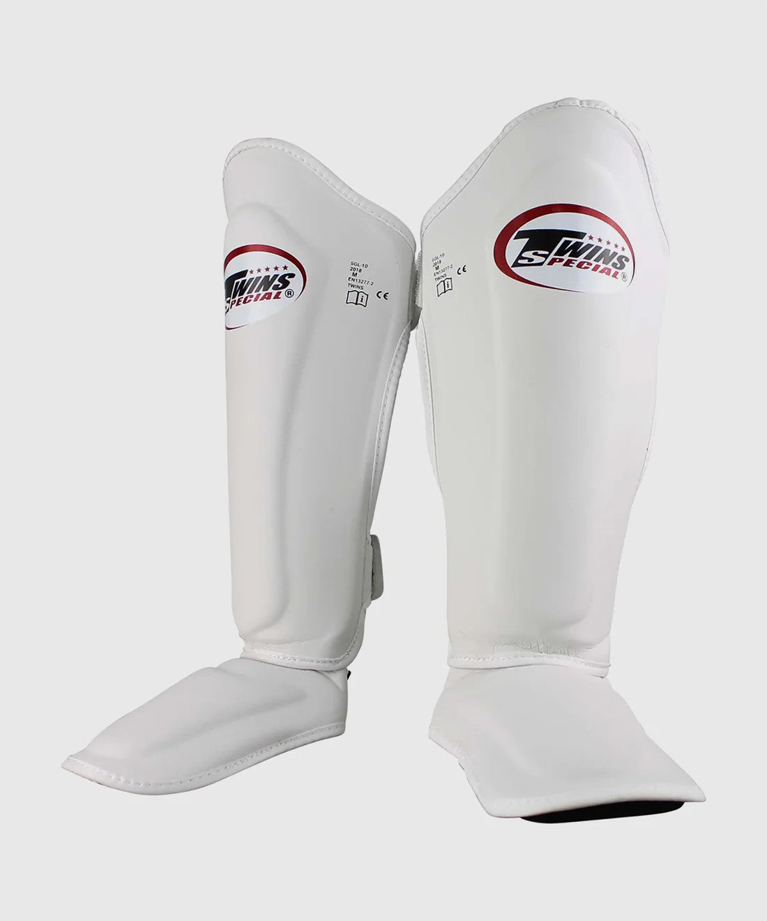Protège tibia TWINS spécial - Blanc