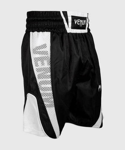 Venum Elite Short de boxe - Noir/Blanc