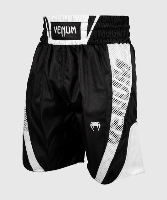 Venum Elite Short de boxe - Noir/Blanc