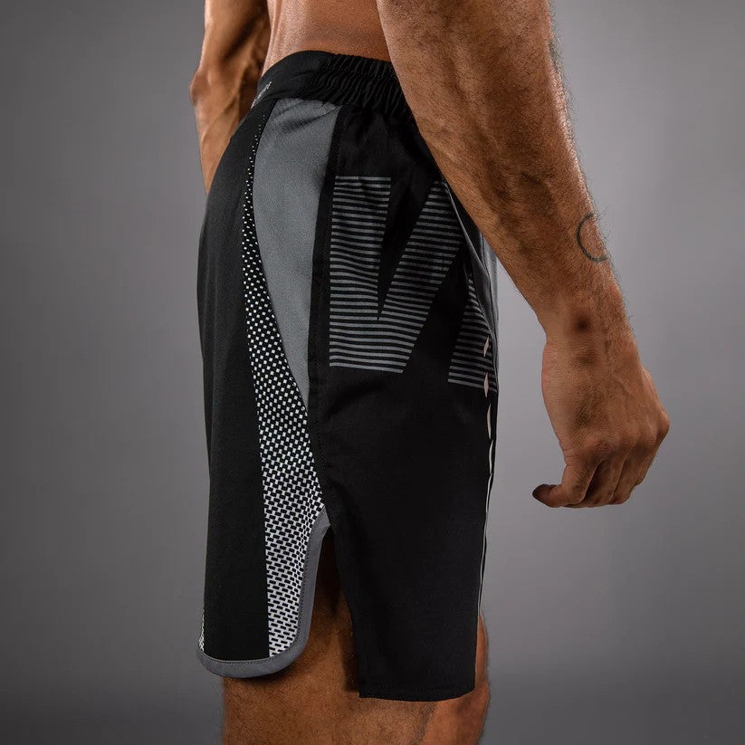 Venum Adrenaline Fightshorts - Black/Silver Grey