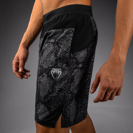 Venum G-Fit Scales Training Shorts - Black/Charcoal Grey