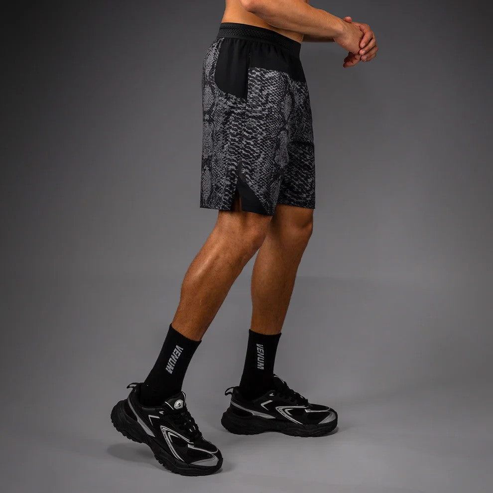 Venum G-Fit Scales Training Shorts - Black/Charcoal Grey