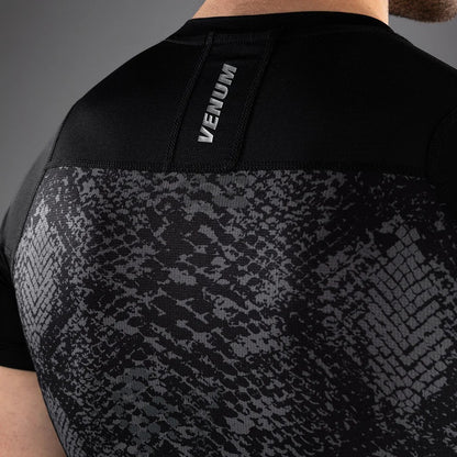 Venum G-Fit Scales Rashguard Manches Courtes- Black/Charcoal Grey