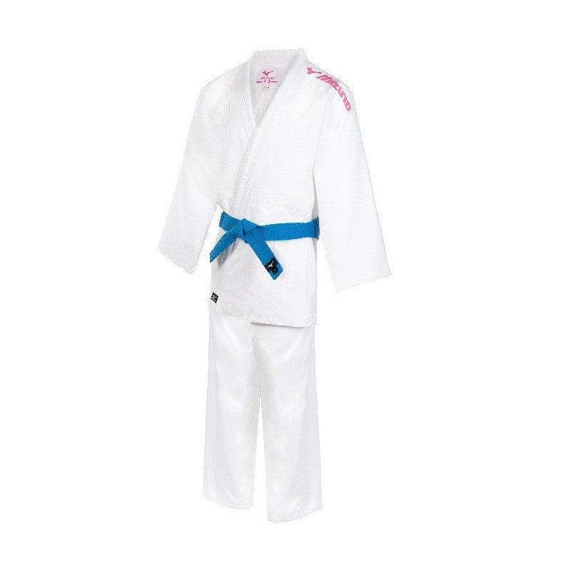 Kimono Mizuno Keiko 2 Bandes Roses