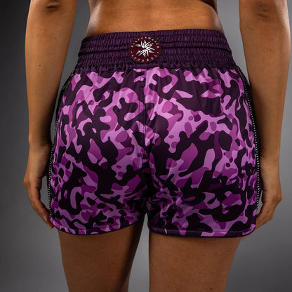 Venum Iris Muay Thai Shorts - Plum/Pink