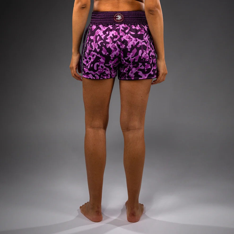 Venum Iris Muay Thai Shorts - Plum/Pink