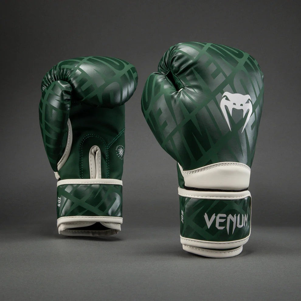 Venum Contender 1.5 XT Gants De Boxes - Forest Green/Off White