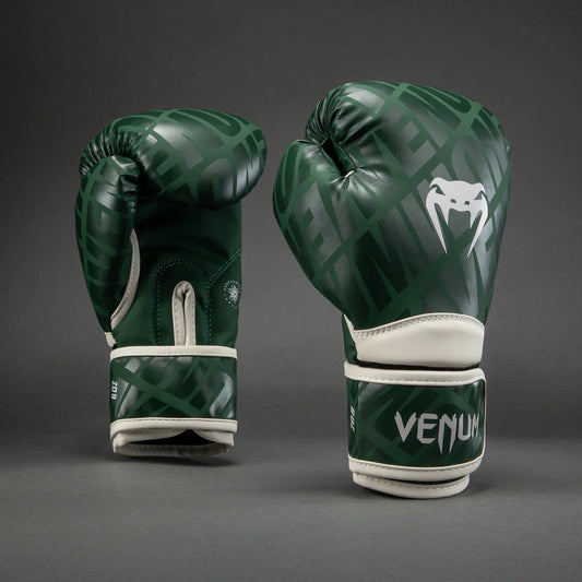 Venum Contender 1.5 XT Gants De Boxes - Forest Green/Off White