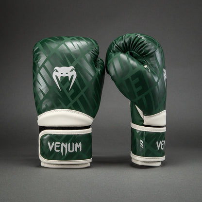 Venum Contender 1.5 XT Gants De Boxes - Forest Green/Off White