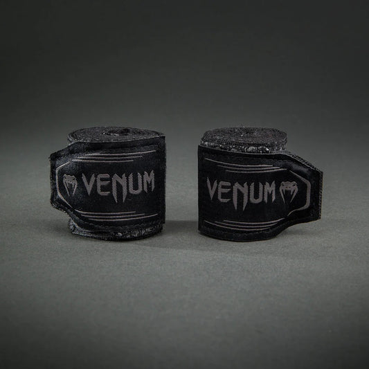 Venum Santa Muerte Bandes de Boxe Black/White