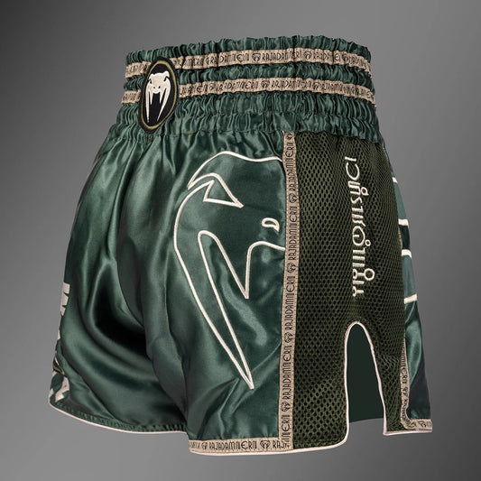 Short de Muay Thai Venum x Rajadamnern - Vert Militaire
