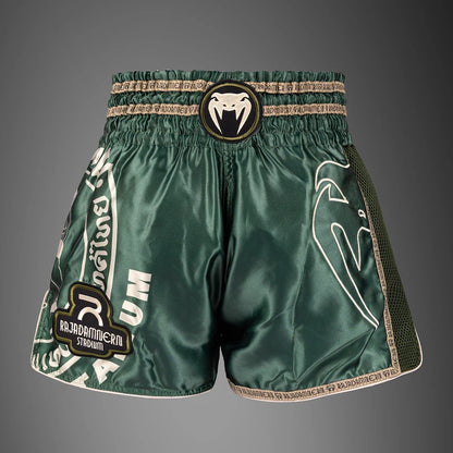 Short de Muay Thai Venum x Rajadamnern - Vert Militaire